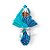 Saco Express 32x32cm para Ovos de 150g a 200g - Granule Azul - 25 unidades - Cromus - Rizzo - Imagem 1