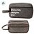 Necessaire Masculina Personalizado Pai Amigo - Cinza - 25,5x9,5x15,5cm - 1 unidade - Rizzo - Imagem 3