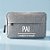 Necessaire Masculina Personalizado Melhor Pai - Cinza - 23x15x7cm - 1 unidade - Rizzo - Imagem 1