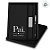 Kit Caderno e Caneta Personalizado Pai Herói - Preto - 22x19,5cm - 1 unidade - Rizzo - Imagem 3