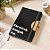 Caderno de Anotações em Tecido e Bambu Personalizado Pai Amigo - Preto - 21,5x14,5cm - 1 unidade - Rizzo - Imagem 2