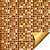 Folha para Ovos de Páscoa Double Face Crystal Marrom 69x89cm - 25 unidades - Cromus - Rizzo - Imagem 1