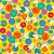 Folha para Ovos de Páscoa Cores Amarelo 69x89cm - 25 unidades - Cromus - Rizzo - Imagem 1