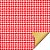 Folha para Ovos de Páscoa Double Face Tweed Vermelho 69x89cm - 25 unidades - Cromus - Rizzo - Imagem 1