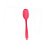 Espátula Redonda em Silicone Mini - Rosa - 21x4,2cm - 1 unidade - Rizzo - Imagem 1