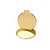 Base Class para Doce Redonda - Ouro - 3,2cm - 25 unidades - Stalden - Rizzo - Imagem 1