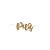 Lettering Decorativo - Glitter Paz - 1 unidade - Cromus - Rizzo - Imagem 1