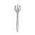 Talher de Serviço Cromado - 25 cm - 1 unidade - Cromus - Rizzo - Imagem 1