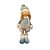 Boneco Decorativo Em Pé de Natal - Azul/Cinza - 50cm - 1 unidade - Rizzo - Imagem 1