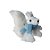 Esquilo Decorativo de Natal - Branco/Azul - 24cm - 1 unidade - Rizzo - Imagem 1
