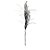 Galho Decorativo de Natal - Preto - 79cm - 1 unidade - Rizzo - Imagem 1
