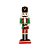 Quebra Nozes de Madeira com Tambor - Verde e Vermelho - 30cm - 1 unidade - Cromus - Rizzo - Imagem 1