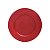 Sousplat Borda com Círculos Vermelho - 33cm - 1 unidade - Cromus - Rizzo - Imagem 1