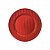 Sousplat Texturizado Vermelho - 33cm - 1 unidade - Cromus - Rizzo - Imagem 1