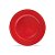 Sousplat Linhas Diagonais Vermelho - 33cm - 1 unidade - Cromus - Rizzo - Imagem 1