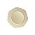 Sousplat Borda Trabalhada Ouro - 33cm - 1 unidade - Cromus - Rizzo - Imagem 1