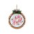 Placa Decorativa para Pendurar Redonda Feliz Natal - 35cm - 1 unidade - Cromus - Rizzo - Imagem 1