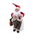 Enfeite Decorativo Noel Sentado com Saco de Presentes - 47cm - 1 unidade - Cromus - Rizzo - Imagem 1