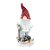 Enfeite Decorativo Kringle de Resina com Esqui - 45cm - 1 unidade - Cromus - Rizzo - Imagem 1