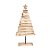 Pinheiro Decorativo de Madeira com Estrela M - 83cm - 1 unidade - Cromus - Rizzo - Imagem 1