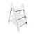 Escada de Mesa de 3 Andares Branco - 21x17x29cm - 1 unidade - Rizzo - Imagem 2