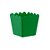 Cachepot Verde Bandeira - 1 unidade - Rizzo - Imagem 1