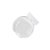 Mini Baleiro com Tampa Branca - 50ml - 10 unidades - Rizzo - Imagem 1