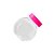 Mini Baleiro com Tampa Pink - 50ml - 10 unidades - Rizzo - Imagem 1