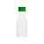 Garrafinha de Plástico 50ml com Tampa Verde Bandeira - 10 unidades - Rizzo - Imagem 1