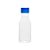 Garrafinha de Plástico 50ml com Tampa Azul - 10 unidades - Rizzo - Imagem 1