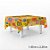 Toalha de Mesa em TNT - 1,40x2,20m - Amarelo com Flores - 1 unidade - Best Fest - Rizzo - Imagem 1