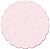 Fundo Rendado Redondo Rosa 7cm - 100 unidades - Cromus - Rizzo Embalagens - Imagem 1