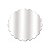 Fundo Rendado para Doces 9cm (760004) Incolor com 100 un. Cromus Rizzo Confeitaria - Imagem 1