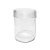 Potinho Acrílico Redondo Tampa Rosqueável - M - 120ml - 6,5cm x 5,5cm - 10 unidades - Rizzo - Imagem 1