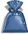Saco para Presente Metalizado - Azul - 10x14cm - 50 unidades - Cromus - Imagem 1