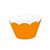 Wrapper Cupcake Tradicional - Laranja - 5cm x 22cm - 12 unidades - Nc Toys - Imagem 1