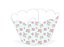 Wrapper Cupcake Tradicional - Floral Azul - 5cm x 22cm - 12 unidades - Nc Toys - Imagem 1