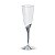 Taça para Champagne Base Prata - 6 unidades - 135 ml - Rizzo - Imagem 1