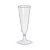 Taça para Champagne Transparente - 6 unidades - 150 ml - Rizzo - Imagem 1