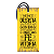 Decor Home Tag 2 Nunca desista das coisas ...  DHT2-013 Litoarte Rizzo Confeitaria - Imagem 1