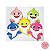 Cortador Tubarão Baby Shark 1M Ref. 327 RR Cortadores Rizzo Confeitaria - Imagem 3