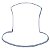 Cortador Cartola 1G Ref. 119 RR Cortadores Rizzo Confeitaria - Imagem 1