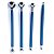 Kit Boleadores de Inox com 4 peças GMEZN650 Prime Chef Rizzo Confeitaria - Imagem 1