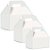 Caixa Maleta Kids Branco Liso - 10 unidades - Cromus - Rizzo Embalagens - Imagem 1