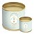 Lata Panetone Feliz Natal Verde 1u Cromus Rizzo 100g 11x9,1c - - Imagem 1