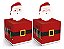 10 Caixa Papel Pop-up Noel Chegou Embalagem De Natal P/ Doce Vermelho - Imagem 1