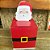 10 Caixa Papel Pop-up Noel Chegou Embalagem De Natal P/ Doce Vermelho - Imagem 3