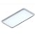 Bandeja Esfera Acrílica Durável Retangular - Branco - 25x13cm - 1 unidade - Rizzo - Rizzo - Imagem 1