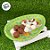 Bandeja de Metal Decorativa de Páscoa - Coelho com Flores - 26x18x3cm - 1 unidade - Rizzo - Imagem 2