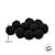 Pompom Decorativo Preto - 2cm - 25 unidades - Rizzo - Imagem 2